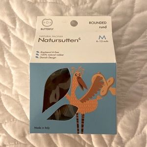 New! Natursutten Butterfly Rounded Pacifier
